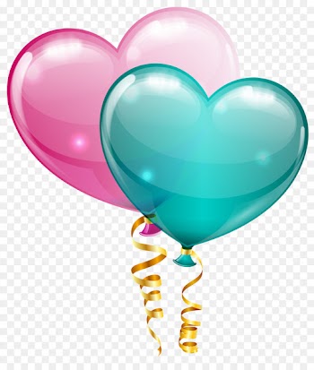 Heart Balloon Blue Clip art - icicles 