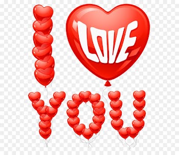 Heart Balloon Clip art - I Love You Balloons PNG Clipart Picture 