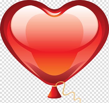 Heart Balloon , Heart Balloon Heart Balloons transparent background PNG clipart
