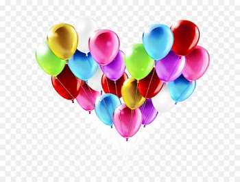heart balloon love heart magenta