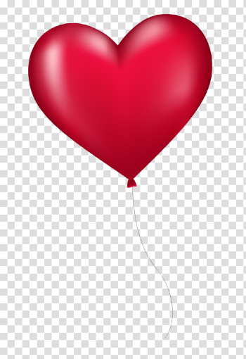 Heart Balloon PNG Image - PngPix