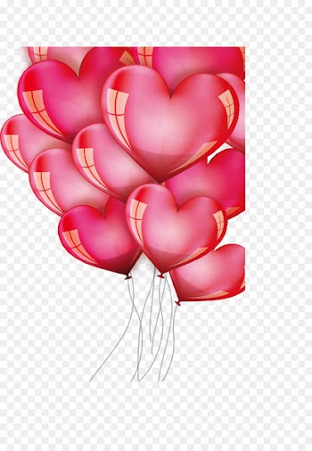 Heart Balloon Software - Red heart balloons 