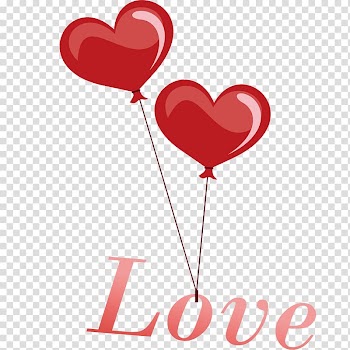 Heart Balloon Valentine's Day , Romantic LOVE transparent background PNG clipart