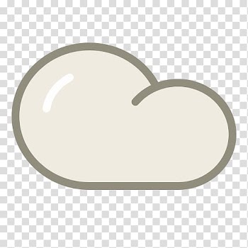 Heart beige font, Cloud transparent background PNG clipart