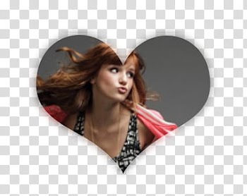 Heart Bella Thorne transparent background PNG clipart