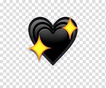 , heart black transparent background PNG clipart