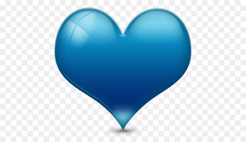 Heart Blue Computer Icons Clip art - Blue Heart Icon Png 