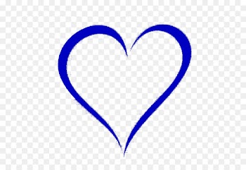 Heart Blue White Color Azure - heart 