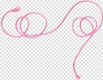 Heart Brand Pattern, Pretty pink rope transparent background PNG clipart