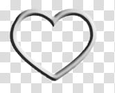 Heart Brushes, heart-shaped gray transparent background PNG clipart
