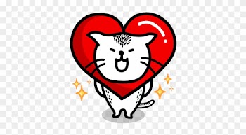 Heart Cat Lite - Mobile Girl Mim Cat