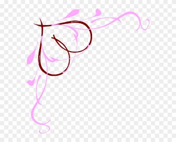 Heart Clip Art At Clker Com Vector - Pink Corner Border Png