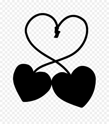 Heart Clip art Line M-095 -  