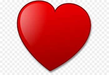 Heart Clip art - red romantic theme 