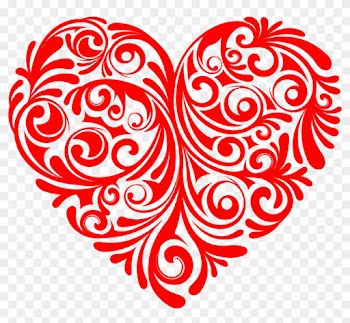 Heart Clip Art - Wedding Program Cover Templates Free