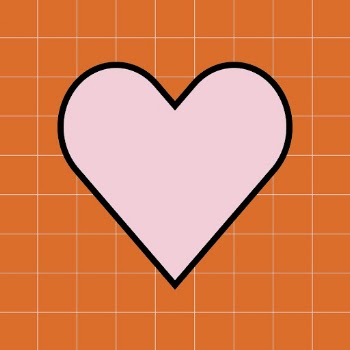 Heart clipart, retro grid design | Free Vector - rawpixel