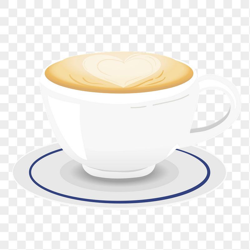 Heart coffee png sticker, cute | Free PNG Illustration - rawpixel