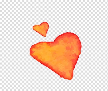 Heart Computer Icons Drawing, Hand painted heart-shaped free transparent background PNG clipart