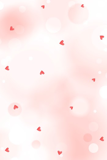 Heart confetti pattern on a crepe pink background | Free  illustration - 2345868