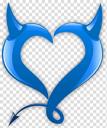 Heart Devil , Heart devil transparent background PNG clipart