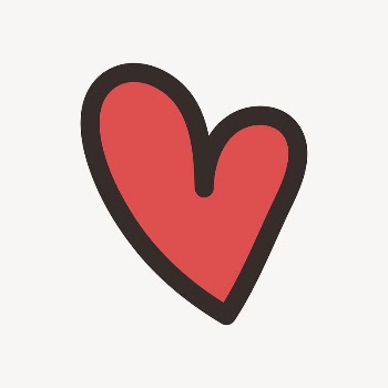 Heart doodle collage element vector | Free Vector - rawpixel