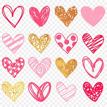 Heart Doodle Drawing Clip art - Fall Heart Cliparts 