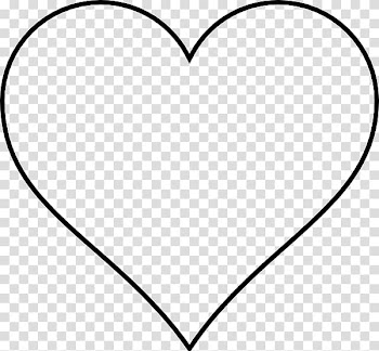 Heart Drawing Outline , human heart transparent background PNG clipart