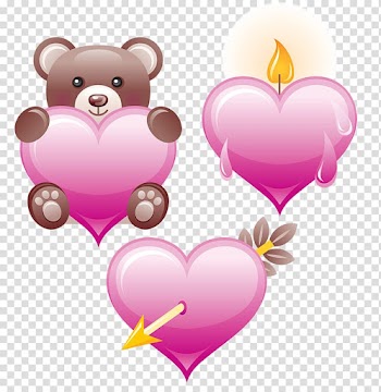 Heart Drawing , Romantic heart transparent background PNG clipart