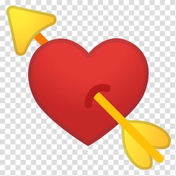 Heart Emoji Arrow Love Cupid, heart transparent background PNG clipart