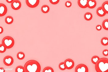 Heart emoji framed background | Free stock vector - 588499