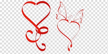 Heart Euclidean , Ribbon b transparent background PNG clipart