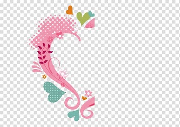 Heart Euclidean , say hello transparent background PNG clipart