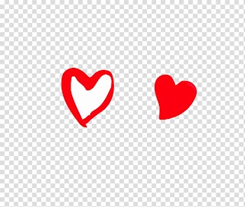 Heart Euclidean Vecteur space, Hand drawn heart-shaped transparent background PNG clipart