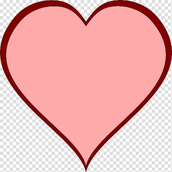 Heart Favicon Red , Big Heart transparent background PNG clipart