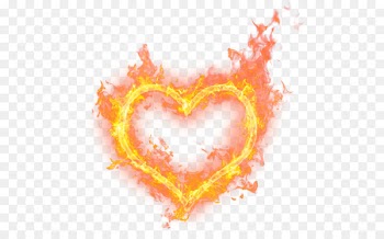 Heart Fire Flame Princess Clip art - Heart fire 