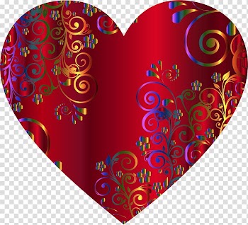 Heart Flower, heart transparent background PNG clipart