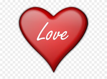 Heart Gloss 4 Svg Vector File, Vector Clip Art Svg - Heart With Love Words