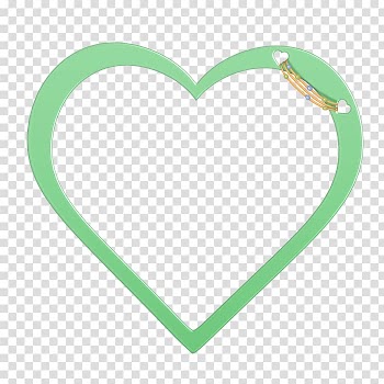 Heart Green, Green Heart transparent background PNG clipart
