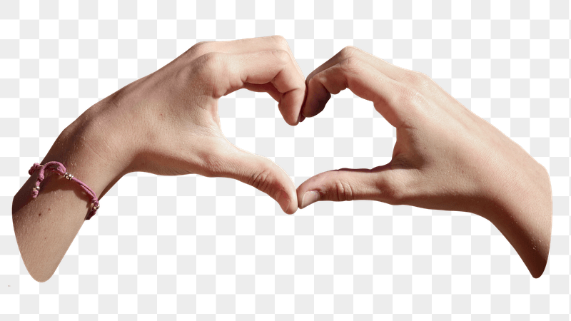 Heart hands png sticker, transparent | Free PNG - rawpixel