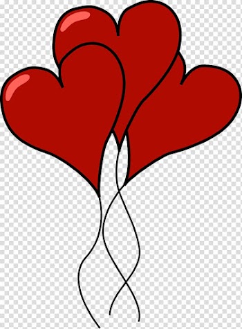 Heart , heart ballon transparent background PNG clipart