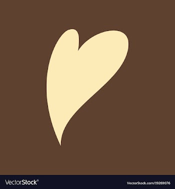 Heart icon flat love symbol valentines day sign vector image