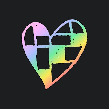Heart icon psd checkered, hand drawn doodle… | Free stock illustration | High Resolution graphic