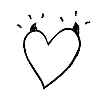 Heart icon psd with devil horns, hand drawn… | Free stock illustration | High Resolution graphic