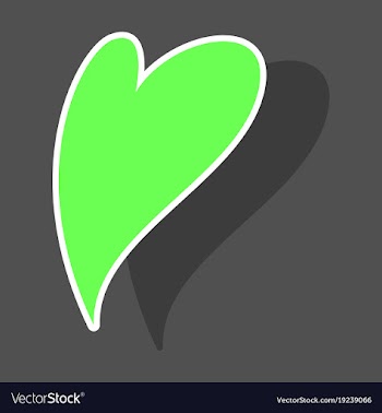 Heart icon sticker love symbol valentines day vector image