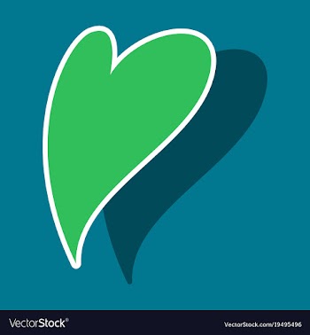 Heart icon sticker love symbol valentines day vector image