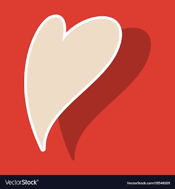 Heart icon sticker love symbol valentines day vector image