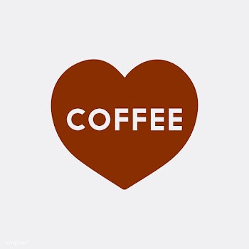 Heart icon with the word coffee vector | Free stock vector - 503374