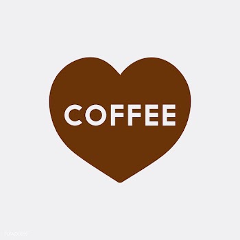 Heart icon with the word coffee vector | Free stock vector - 503394