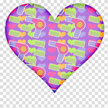 Heart Icons, multicolored heart illustration transparent background PNG clipart
