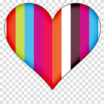 Heart Icons, pink and multicolored heart transparent background PNG clipart